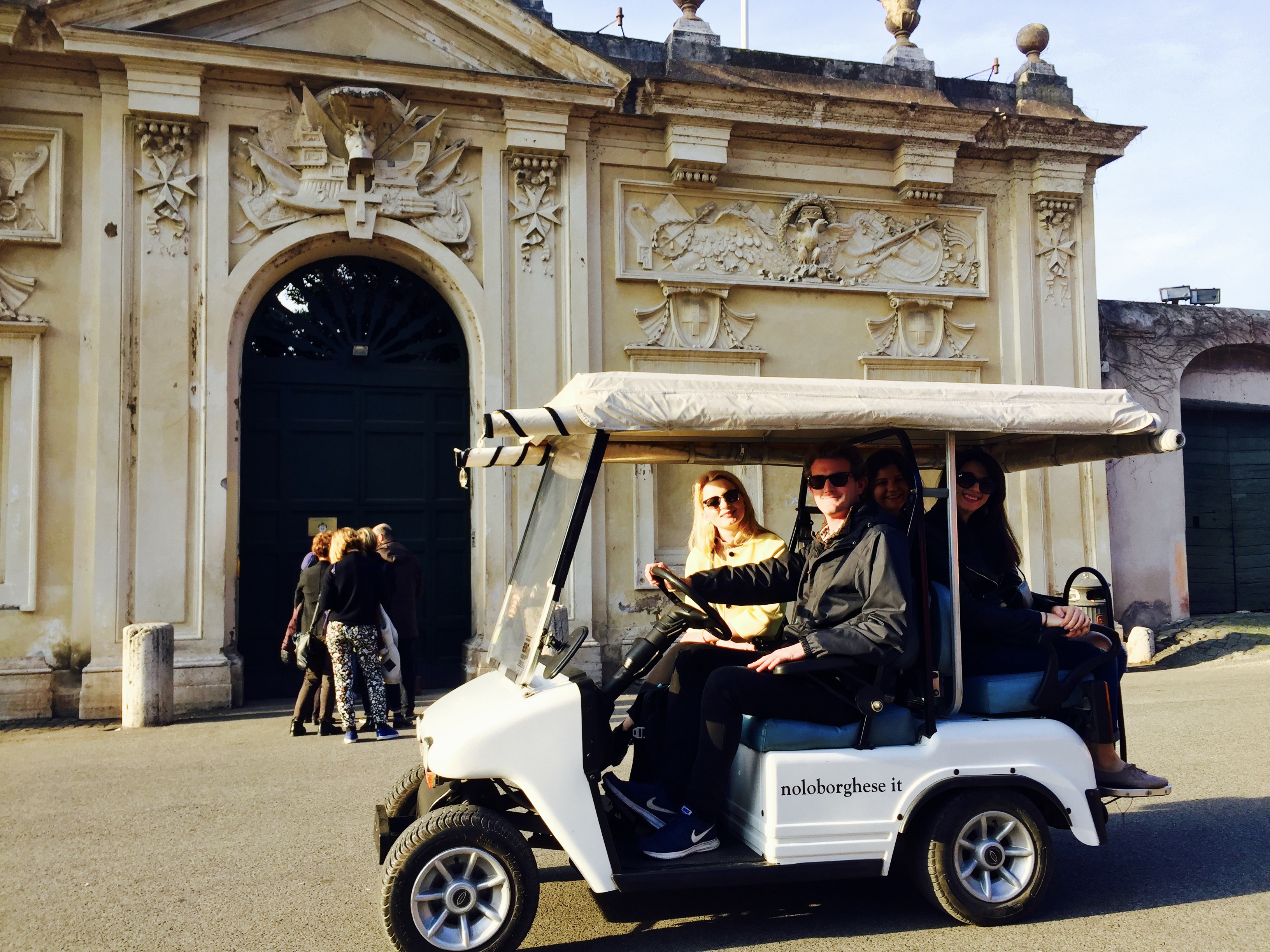 cheapest golf cart tour rome
