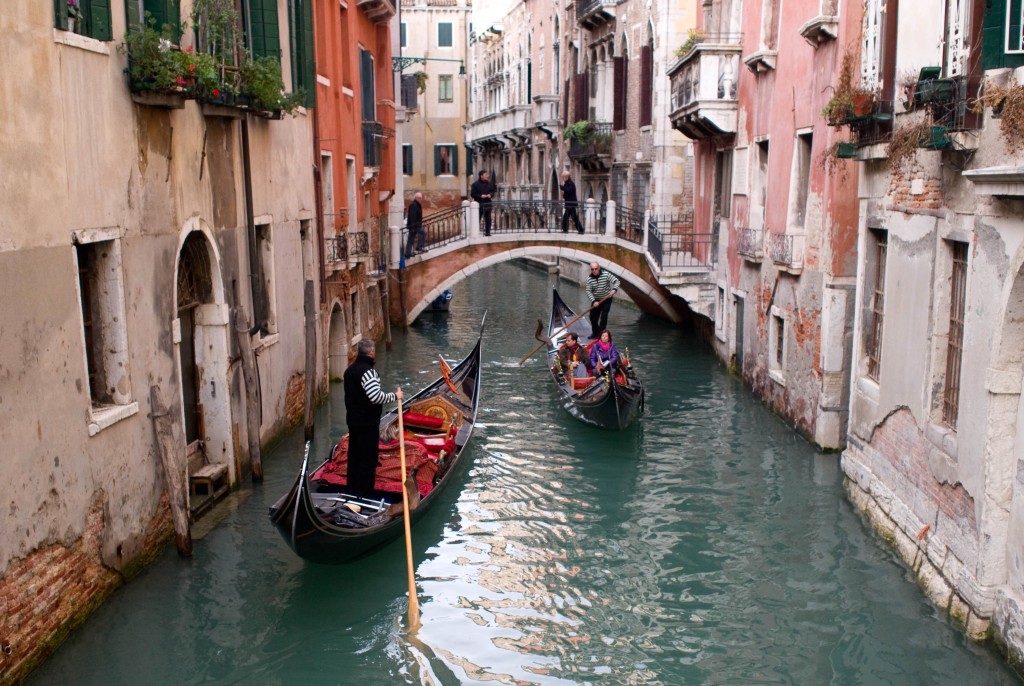 Gondola Ride Through Venice Canals
