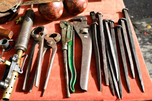 Florence leather making tools 