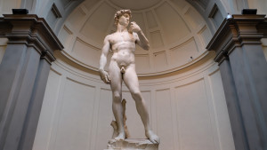 The David statue - Galleria dell'Accademia - florence 