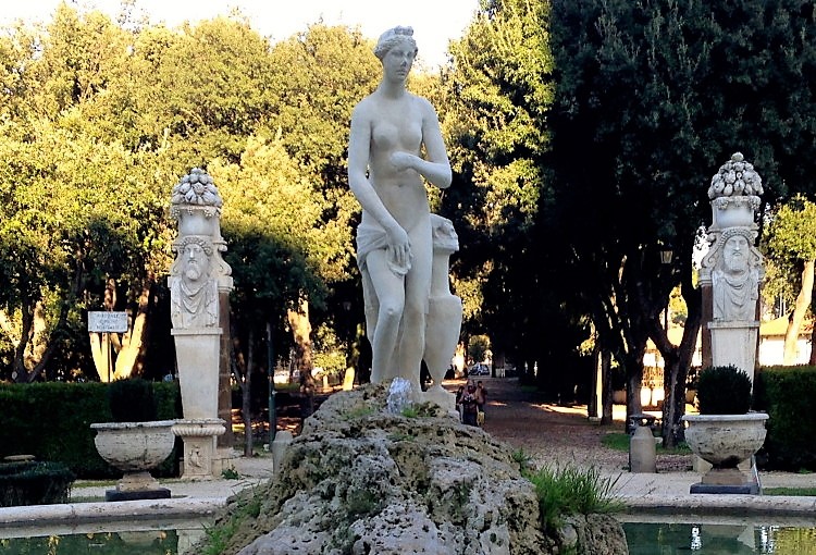 best parks in Rome - Villa Borghese gardens