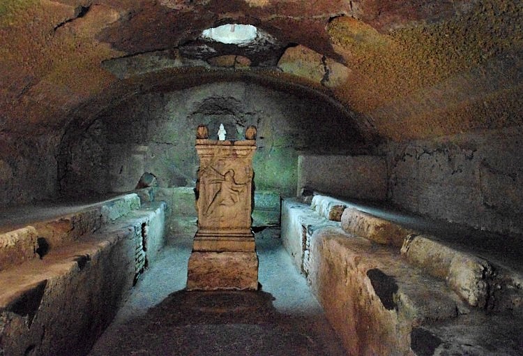 best park in Rome - Catacombs of Callixtus