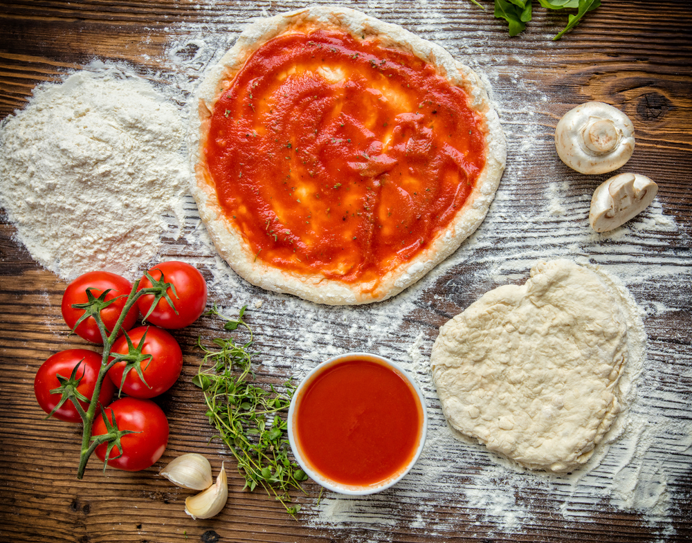 Italian Pizza dough recipe ingrediants 