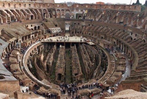 Top level Colosseum semi-private Tour 